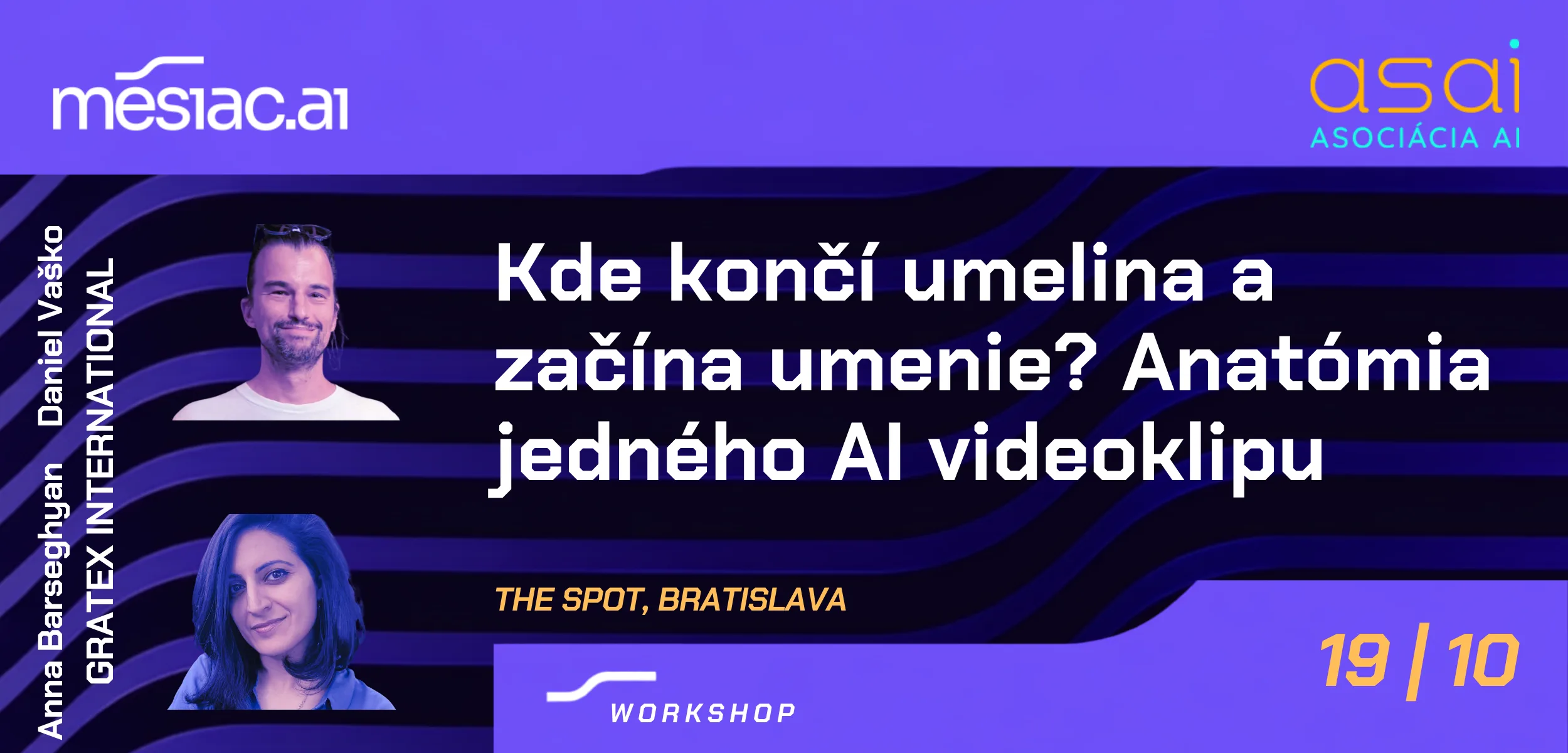Workshop Kde končí umelina a začína umenie? Anatómia jedného AI videoklipu